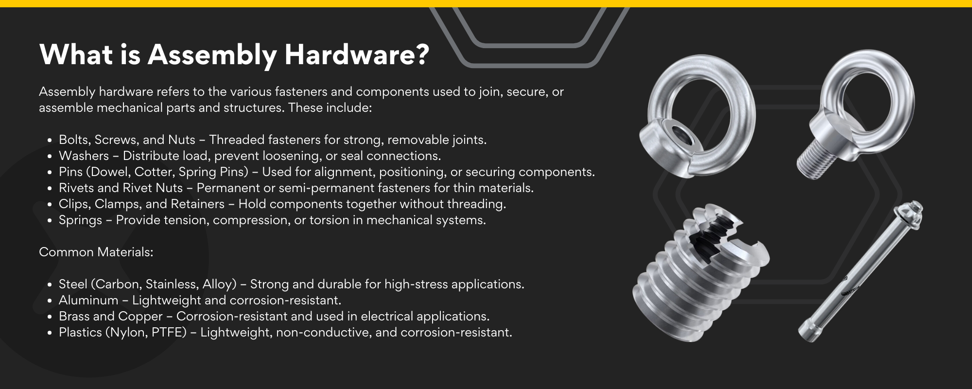 Assembly Hardware – The Bolt Factory