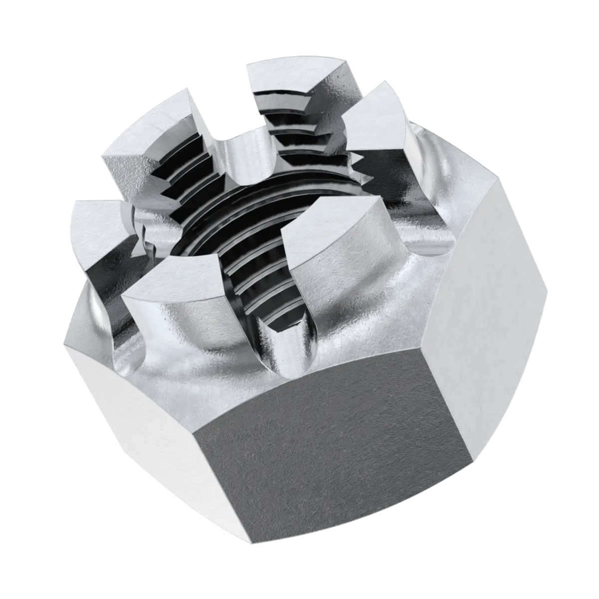 Insert Thread M22 Castle Nut M22 – The Bolt Factory